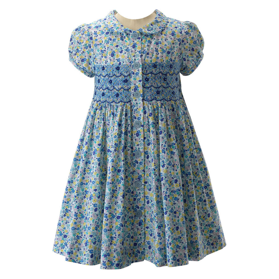 English Factory Smocked Floral Day outlets to Night Dress