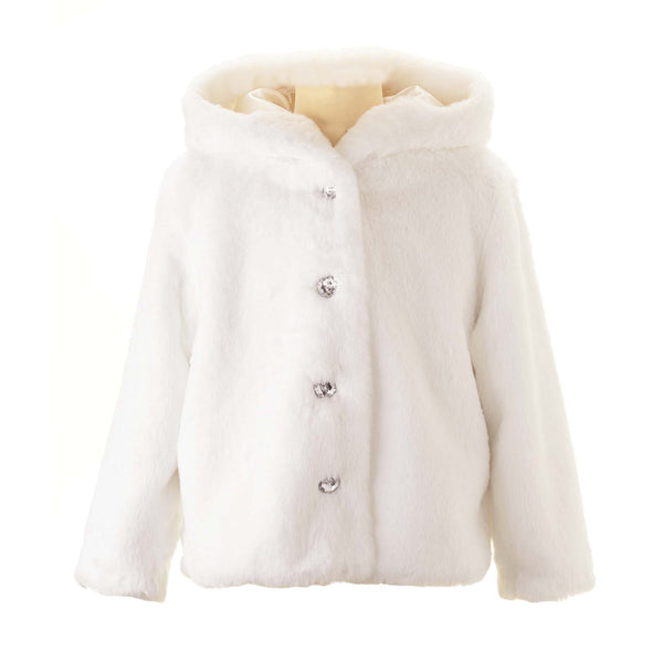 Faux Fur Short Coat Rachel Riley US