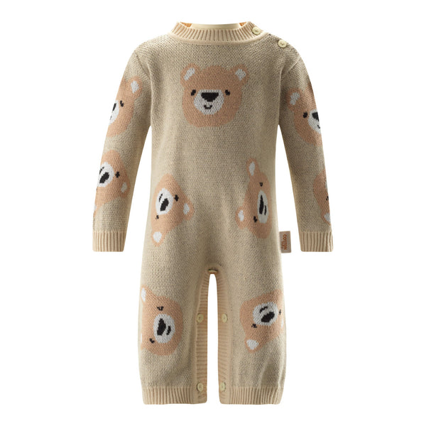Teddy Knit Playsuit Rachel Riley US