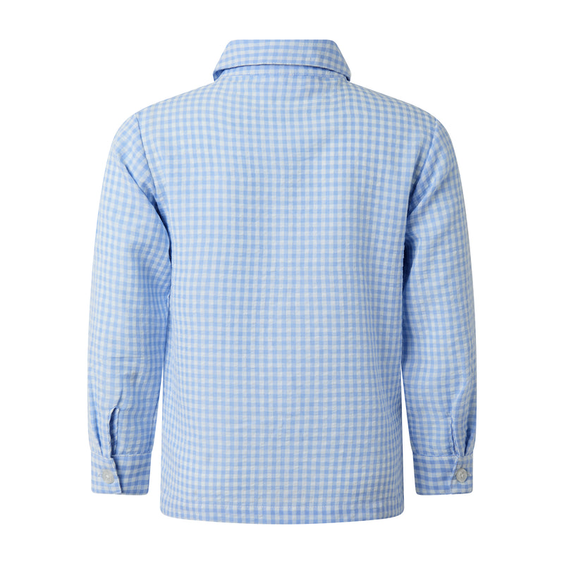 Gingham Turn-up Shirt Rachel Riley US