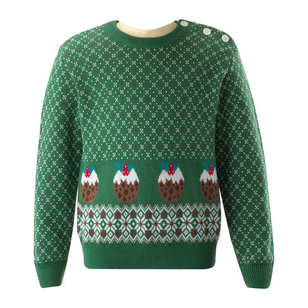 Christmas Pudding Sweater Rachel Riley US