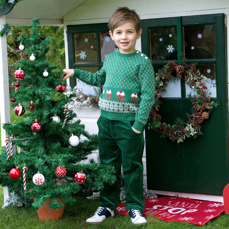 Christmas Pudding Sweater