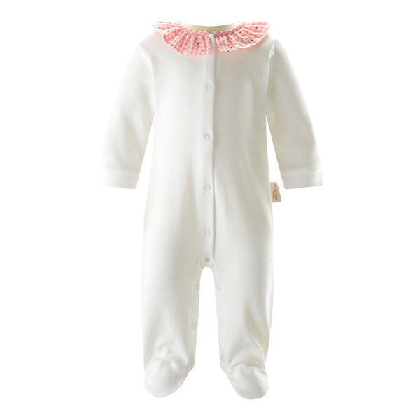 Gingham Daisy Babygro Rachel Riley US