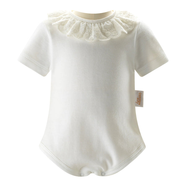 Broderie Collar Bodysuit Rachel Riley US