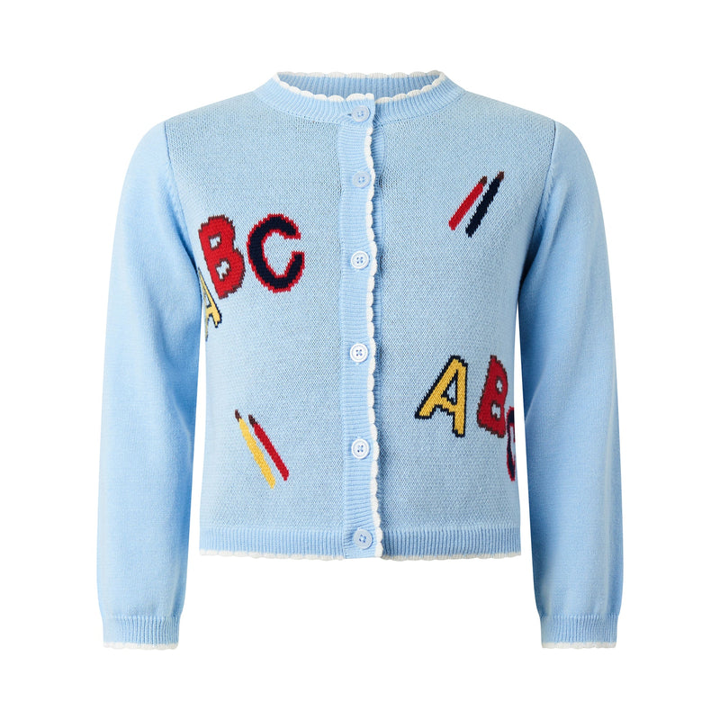 ABC Intarsia Cardigan Rachel Riley US