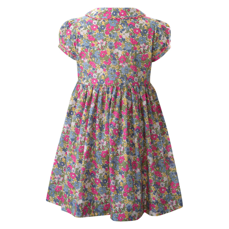 Peony Button-Front Dress