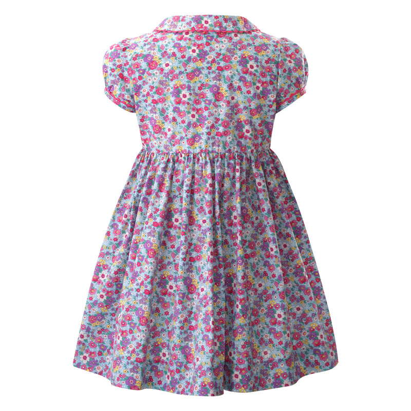 Candy Floral Button-Front Dress