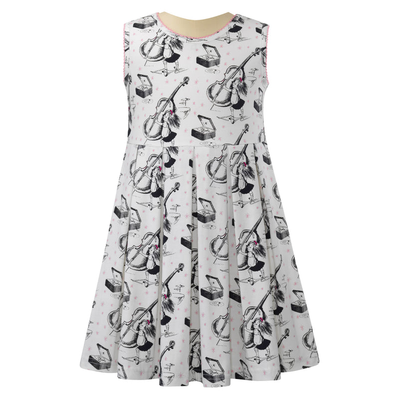 Eloise Music Jersey Dress Rachel Riley US