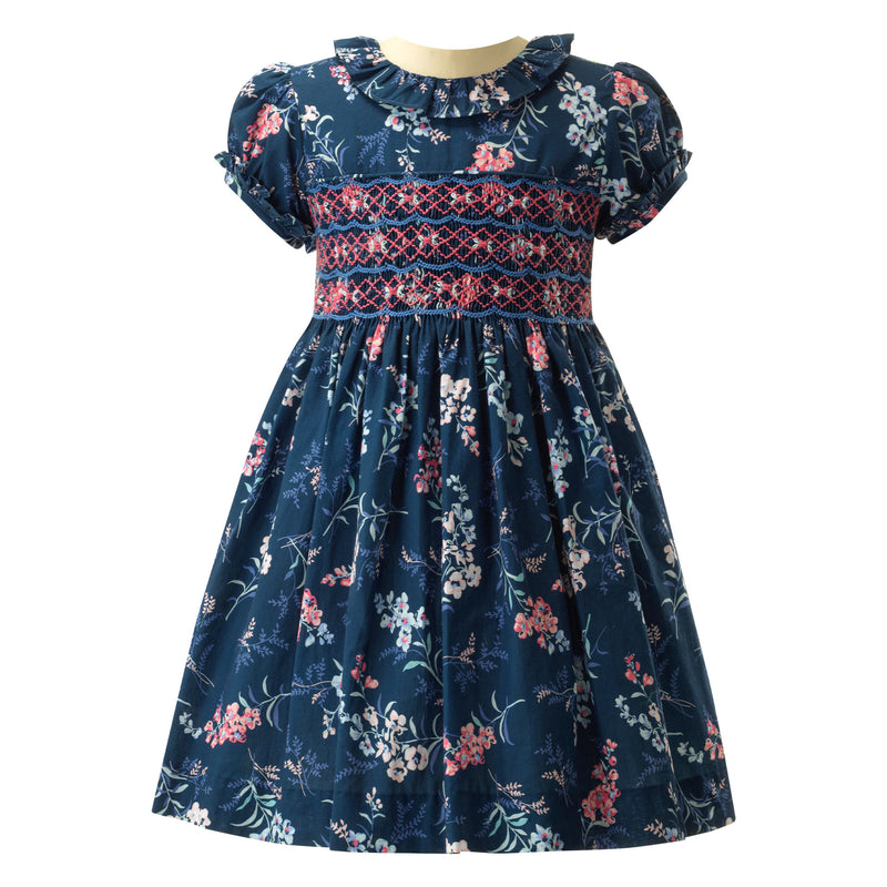 Floral Smocked Dress