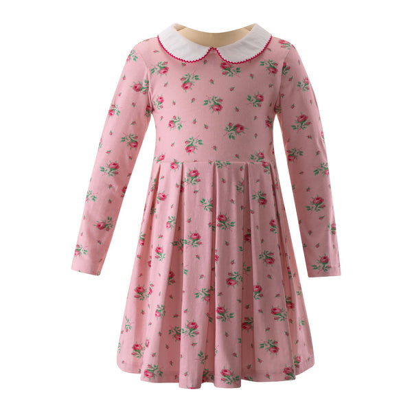 Rosebud Floral Jersey Dress Rachel Riley US