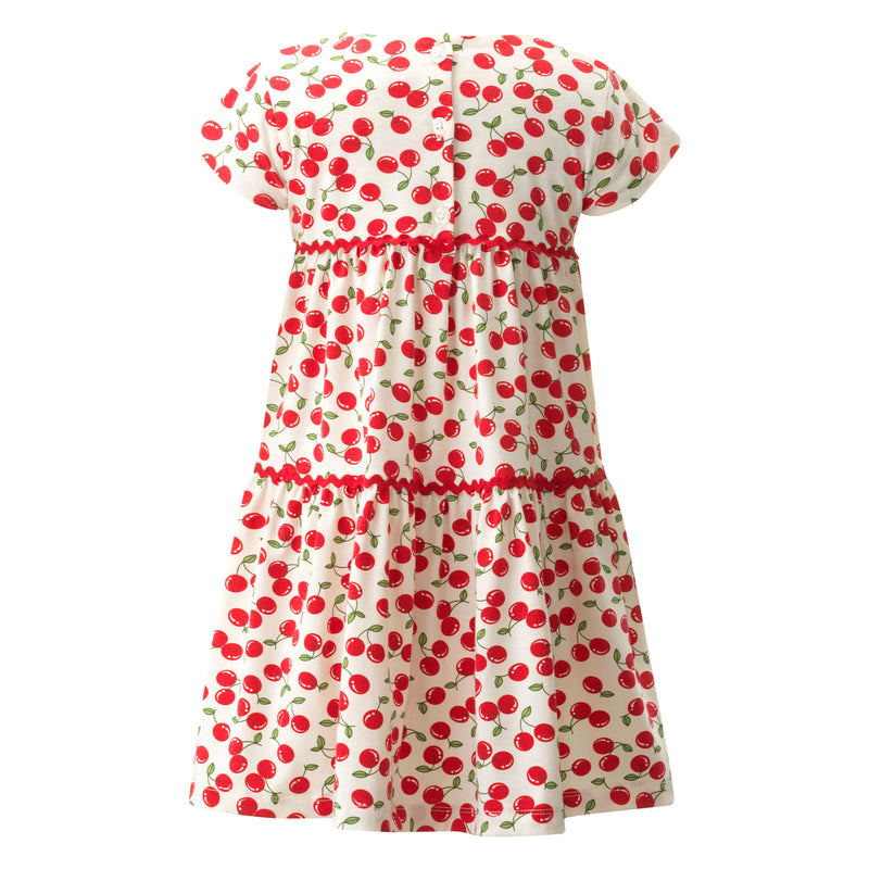 Cherry Tiered Dress