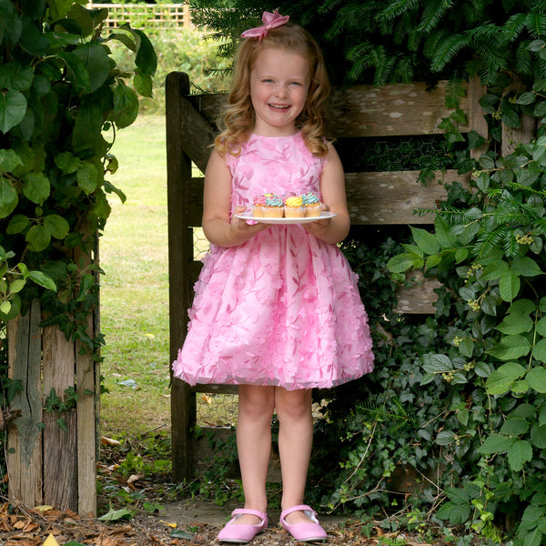 Flutter Rose Party Dress Rachel Riley US