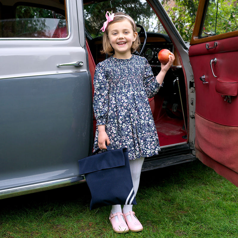 Rose Ruched Frill Dress Rachel Riley US