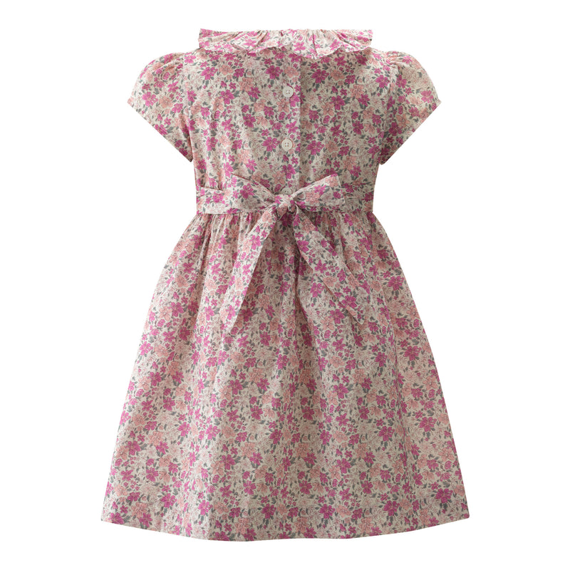 Ditsy Floral Frill Collar Dress