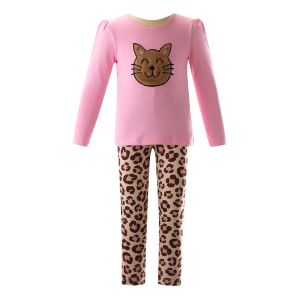 Leopard Jersey Set Rachel Riley US