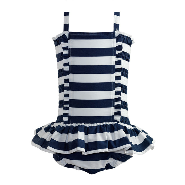 Breton Ruched Swimsuit