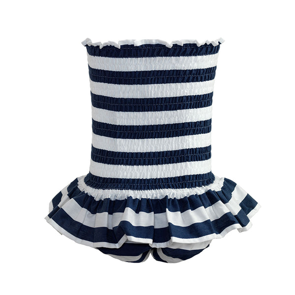 Breton Ruched Swimsuit