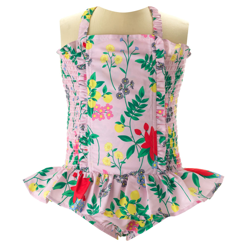 Botanical Floral Ruched Swimsuit Rachel Riley US