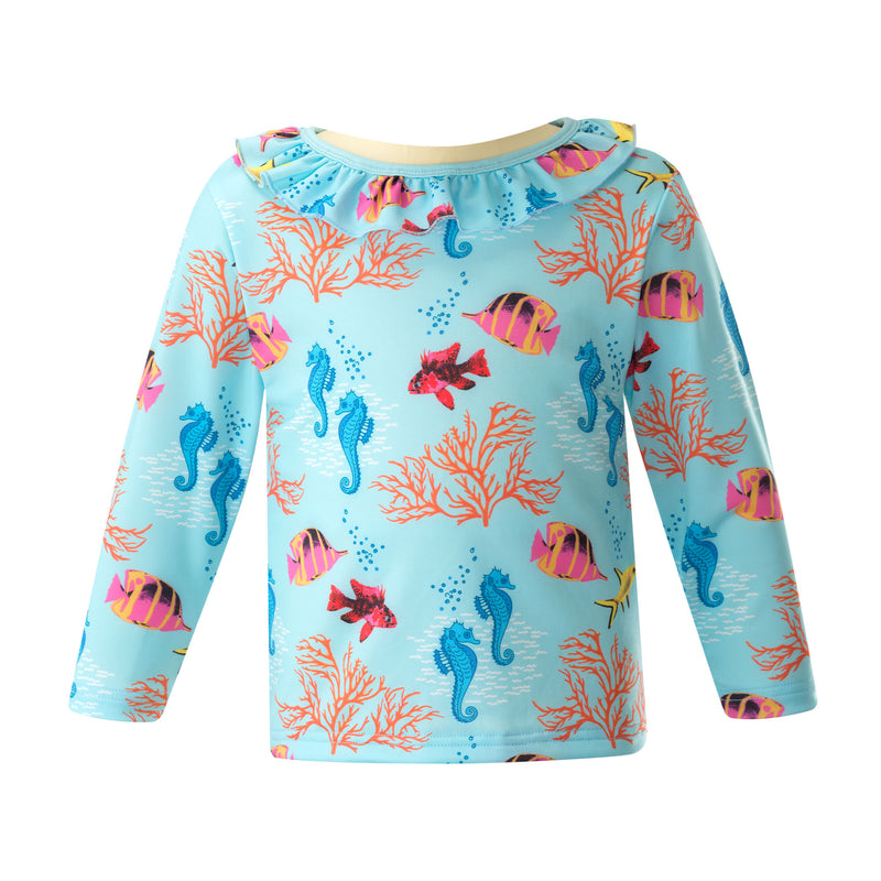 Coral Reef Rashguard Set Rachel Riley US