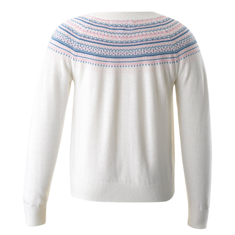 Ivory Fairisle Sweater Rachel Riley US