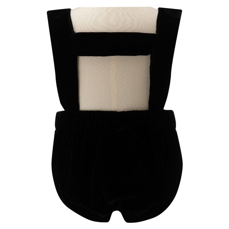 Eloise Infant Silk Velvet Romper Set