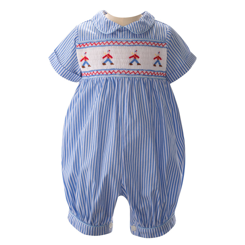 Nutcracker March Smocked Babysuit Rachel Riley US