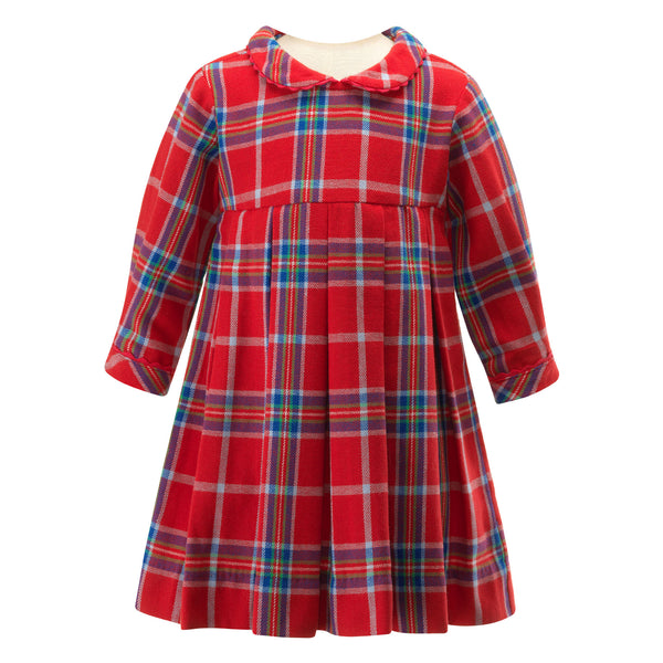 Tartan Pleated Dress & Bloomers Rachel Riley US