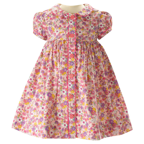 Candy Floral Button-front Dress & Bloomers Rachel Riley US