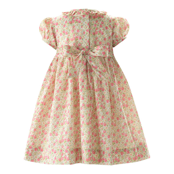 Strawberry Smocked Dress & Bloomers Rachel Riley US