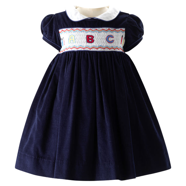 ABC Smocked Dress & Bloomers Rachel Riley US