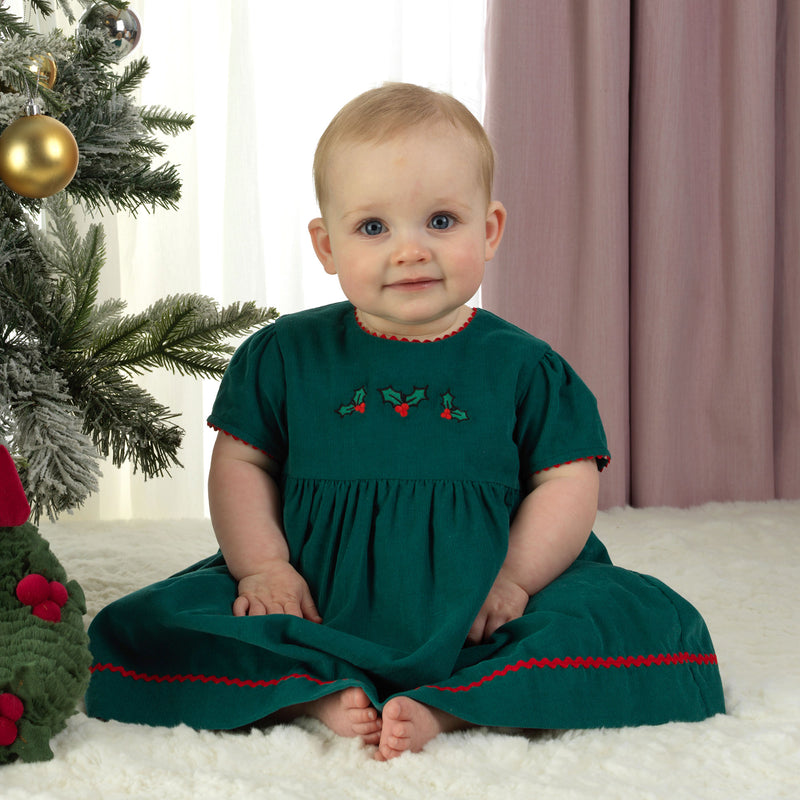 Holly Embroidered Dress & Bloomers