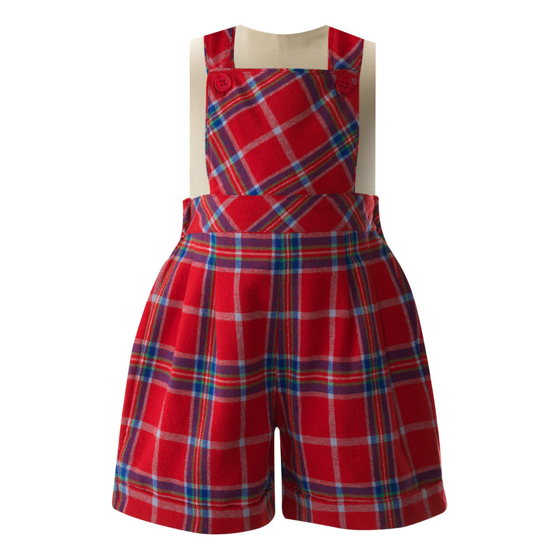 Tartan Dungarees Rachel Riley US