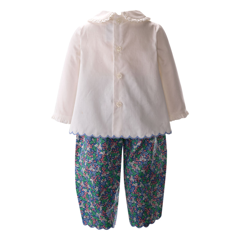 Winter Blossom Pant and Top Set Rachel Riley US