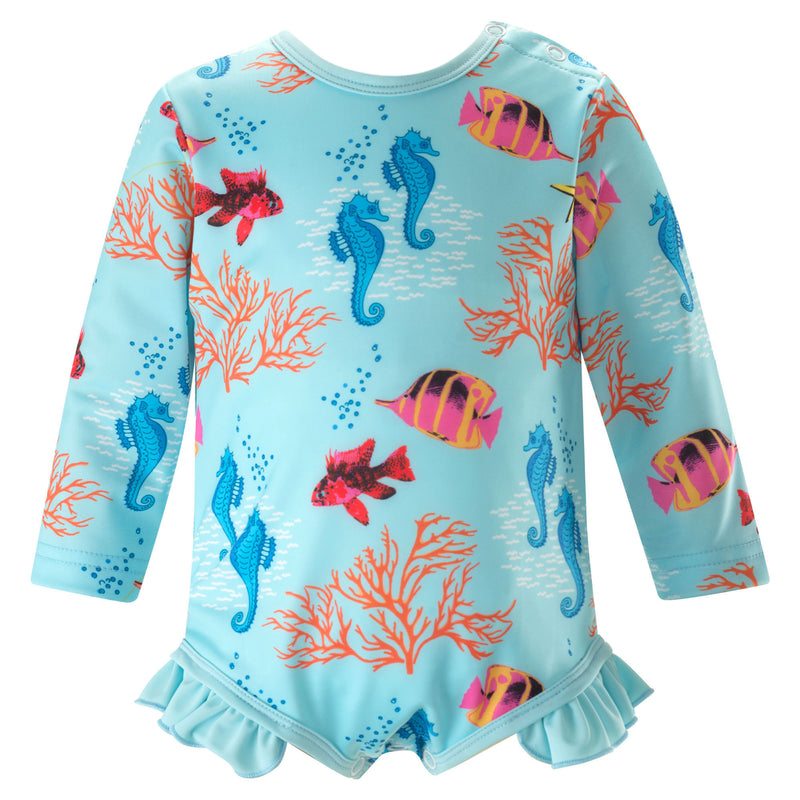 Coral Reef Frill Rashguard Rachel Riley US