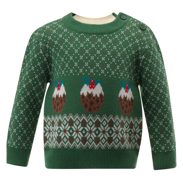 Christmas Pudding Sweater Rachel Riley US
