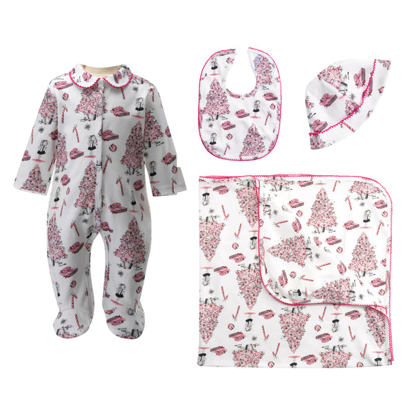 Eloise Christmas Tree Footie Gift Set