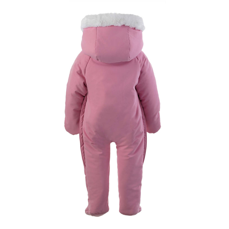 Faux Fur Trim Snowsuit Rachel Riley