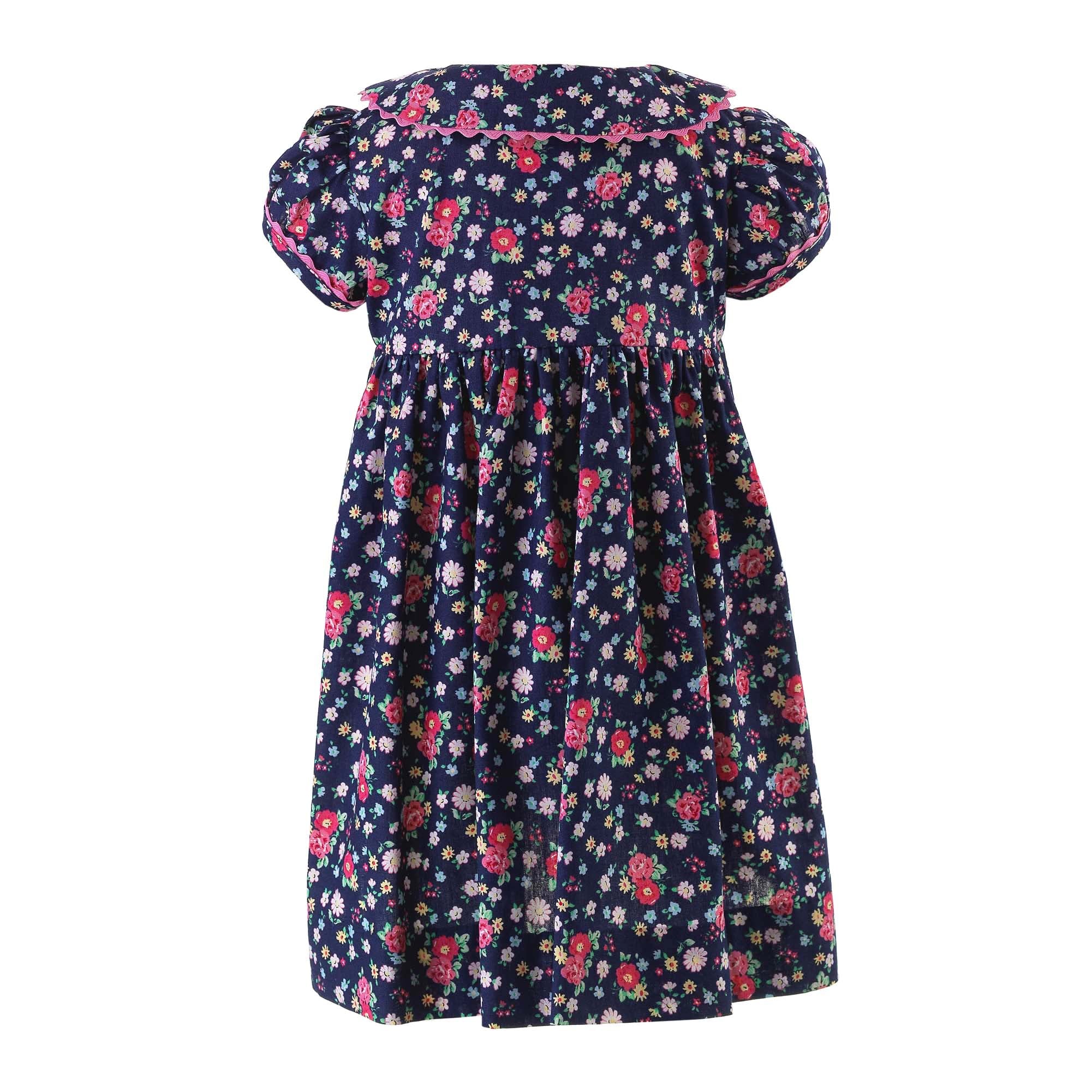 Floral Button-Front Dress & Bloomers – Rachel Riley US